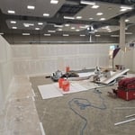 Private gym remodel