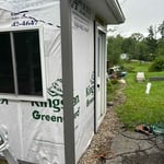 Vinyl siding project