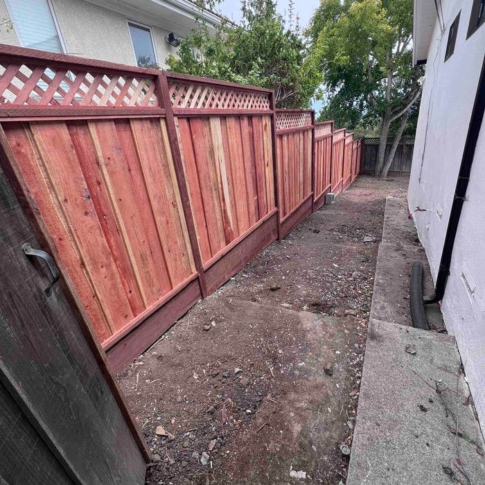 new fence