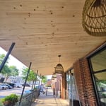 Wood ceiling