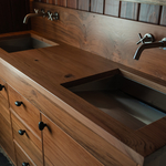 Under mount sinks