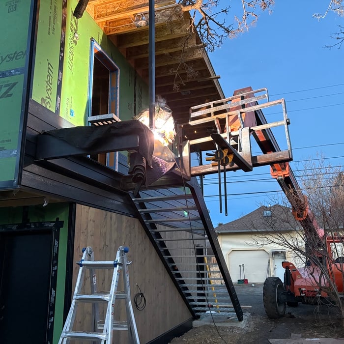 Custom Steel Stair
