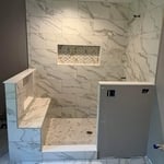 Walk in shower