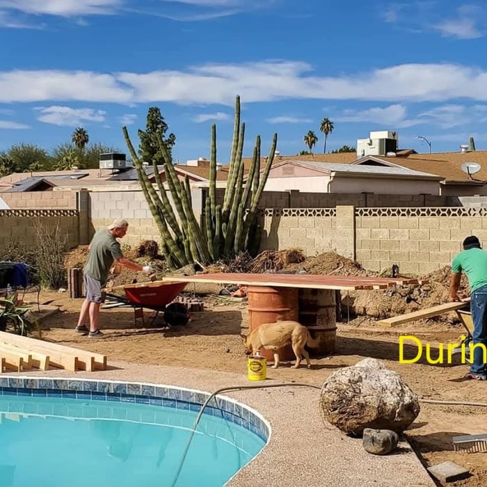Arizona Yard Remodel