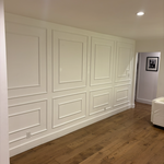 Woodland accent wall