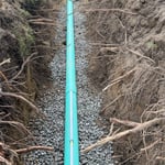 Sewer line replacement