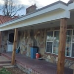 Porch facelift.
