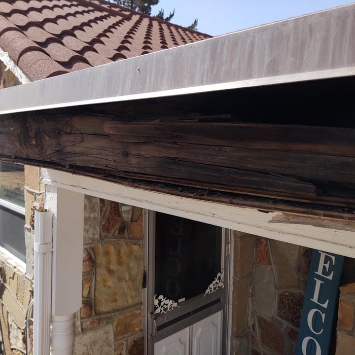 Porch facelift.