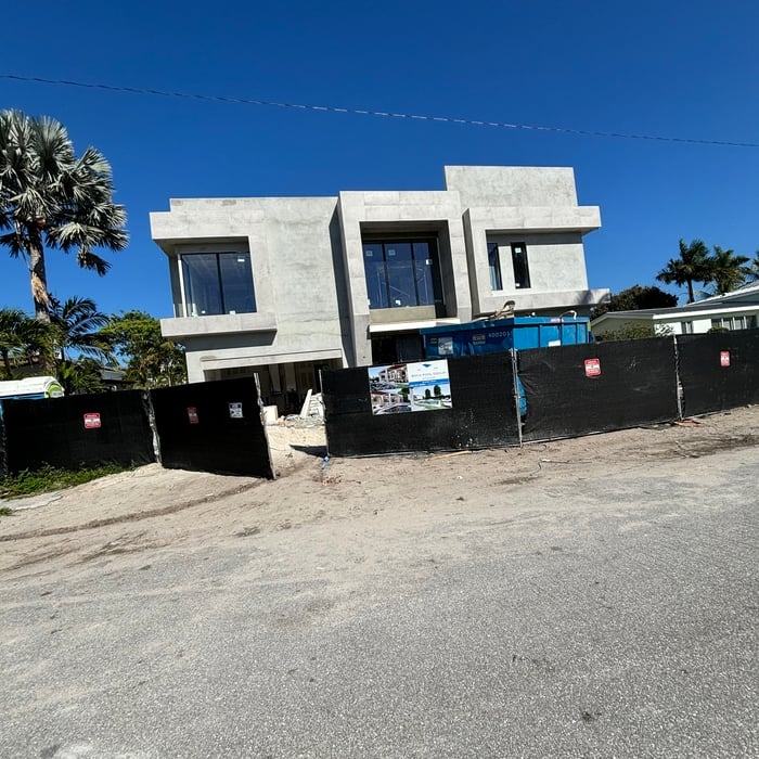 New construction Stucco