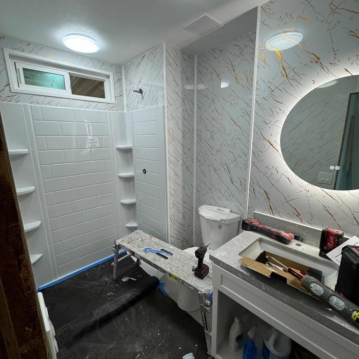 Full bathroom remodel