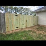 Beautiful 10ft Double Drive Gate!