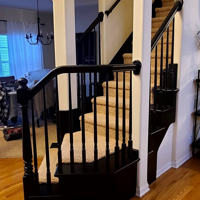 Wood Rails Refinish