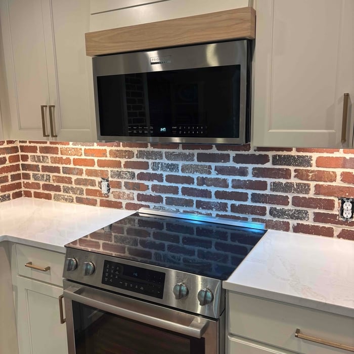 Rustic Backsplash