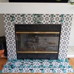 Abstrac fireplace, I love