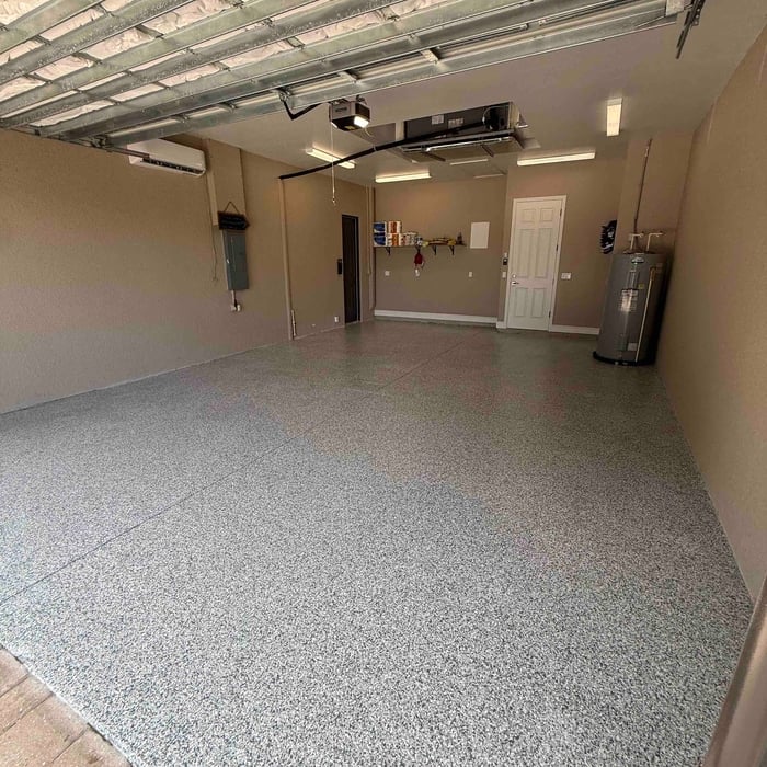 floor garage install