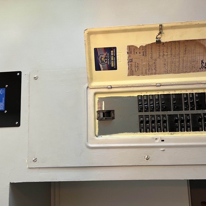 Surge protection install
