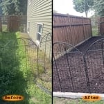 Mulch installation