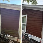 Pressure washed Homes