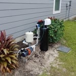 Well pump and filter