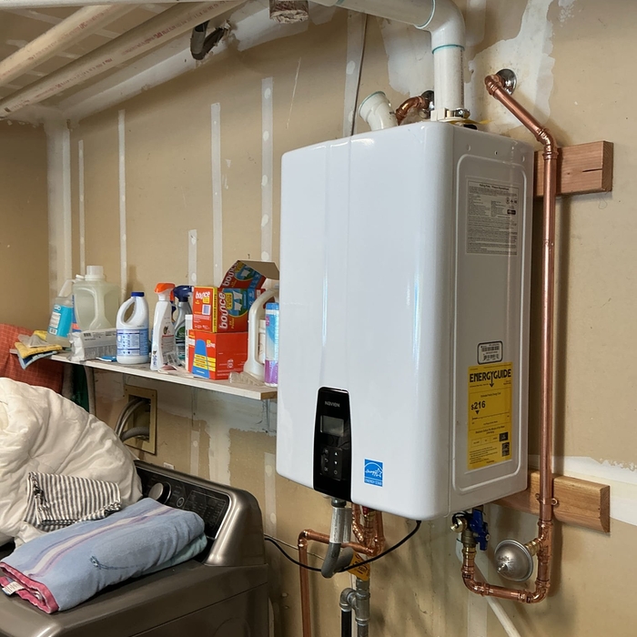 Tankless install