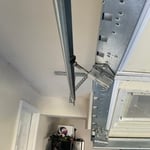 Barely hanging on