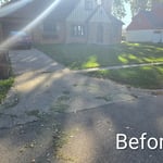 Cleaning up fence line