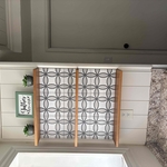 Floating kitchen shelves