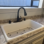 Kitchen sink and faucet