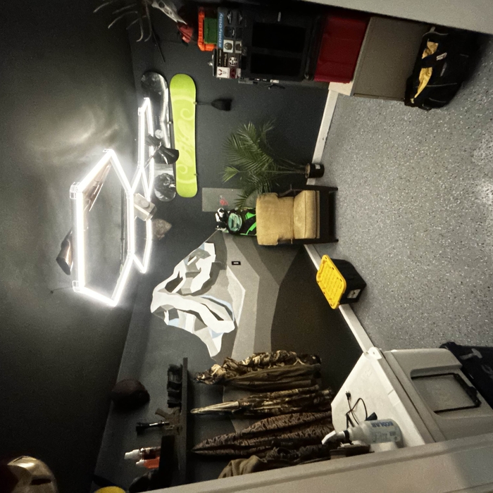 Man cave conversion