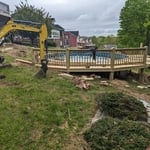 Pool deck build