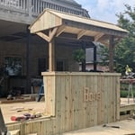 Pool deck build