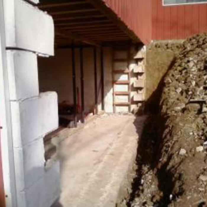 Wall rebuild