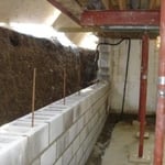 Wall rebuild