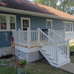 Duncan Siding and deck
