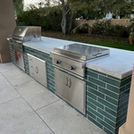 Built in grill