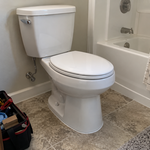 Leaking toilet