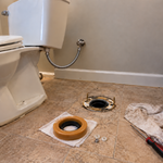 Leaking toilet