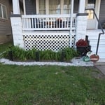 Porch fencing