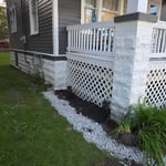 Porch fencing