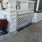 Porch fencing