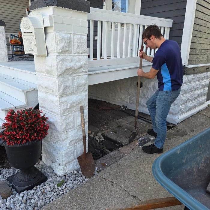 Porch fencing