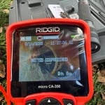 Drain camera inspection