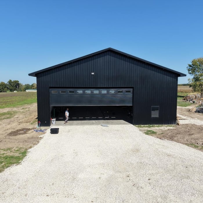 Shop and house