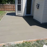 Backyard Concrete Patio