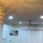 lighting and ceiling fan