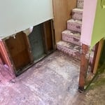 flood demo/drywall