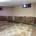 flood demo/drywall