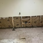 flood demo/drywall