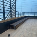 Alder Benches and Pergola