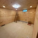Finished basement